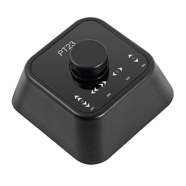 Bluetooth trådløs sidevender genopladelig tilpasset fodkontaktpedal til telefon elektroniske noder e-bøger sort