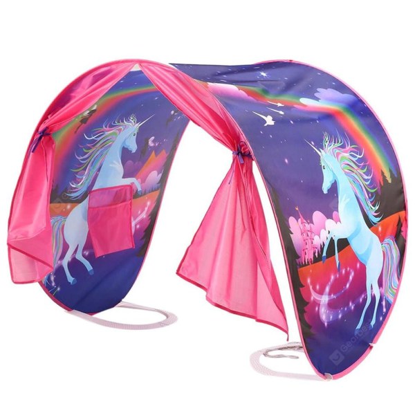 Tält för Säng - Unicorn Fantasy multicolor