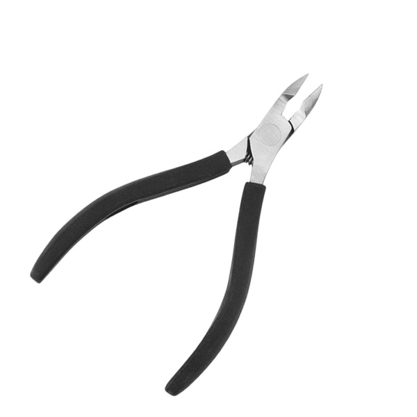 1/2/3/5 Rustfrit stål Neglebåndssaks Anti Slip Silikone Black 11 x 6.8cm 1Set
