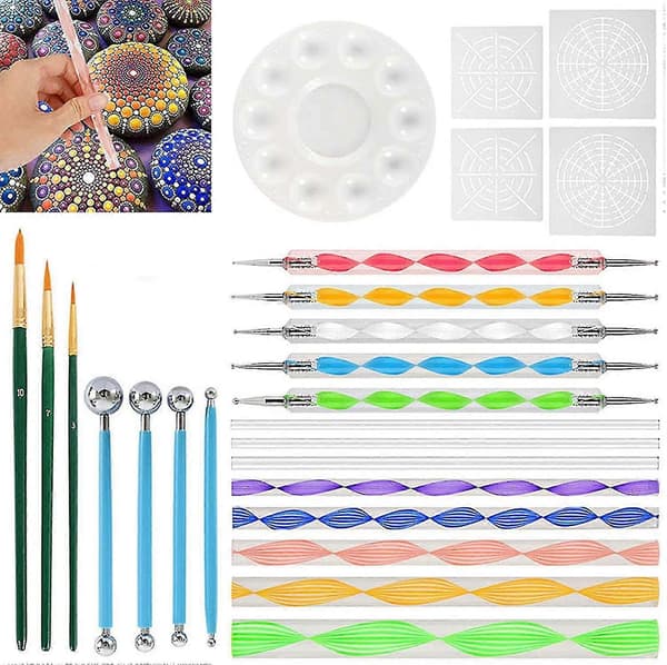 Dotting Tools Kits, 25 Dotting Tools Sett (Ruipei)