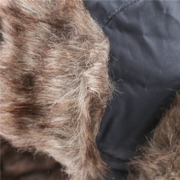 Unisex Aviator Trapper Hat med Øreklapper Kunstig Pels Ushanka Vinter