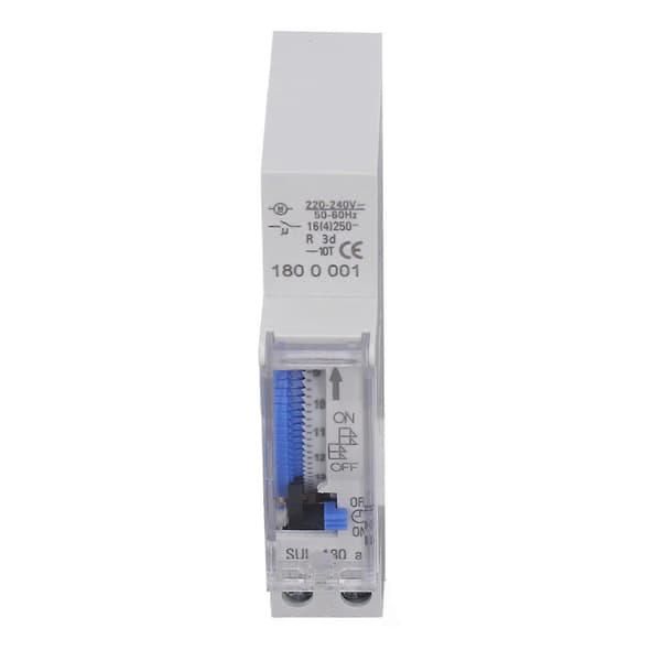Mekanisk timer tidsstyringskontakt timing controller 220-240V til industriel brug