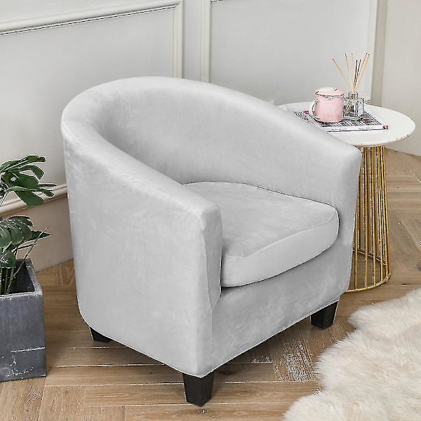Fåtölj stolsskydd vardagsrum stolsskydd Light Gray