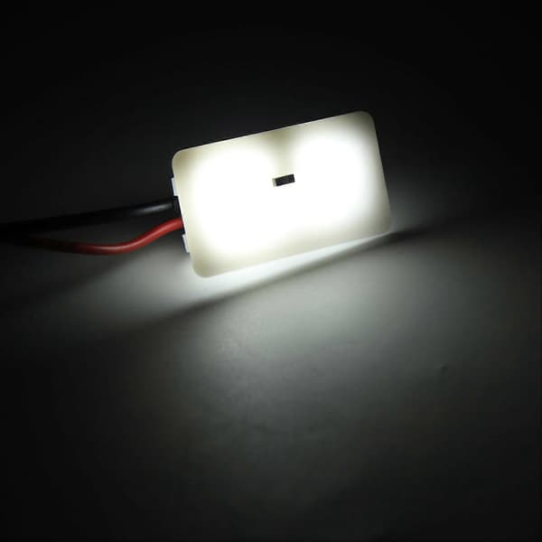 2 stk. bilinteriør LED-lys 12V 3 farver lys erstatning for Tesla Model 3 Model Y Model S Model X