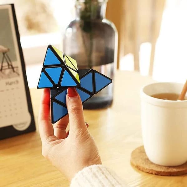 Trekantsterning, Pyramide Speed Magic Cube, Speed Cube Jul