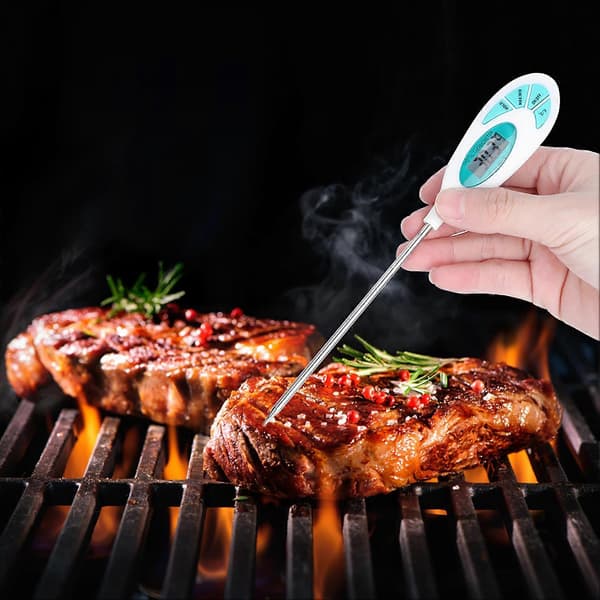 Kjøkken Elektronisk Digitalt Display Matlagings Termometer Temperaturtester for BBQ Grill Baking