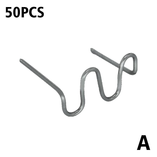 Varm hæfteklamme til bilkofanger Svejsere Hæftemaskine Plastsvejsning Multi-colorB 6 *100pcs