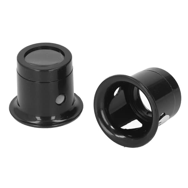 5 stk monokulær lupe 10X 20X 30X 30x36mm multifunksjonell lett bærbar øyeforstørrelseslinse