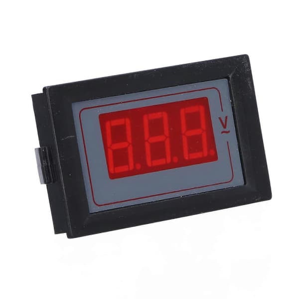 Digital Voltmeter LED Display 2-leder Spændingsmåler Tester Måler 50-500V til AC 5035-V