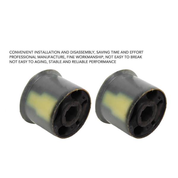 2 STK Wishbone Sporkontrollarmbøssing 1KD407183 Bakre Armbøssing Erstatning for CADDY 2004-2011