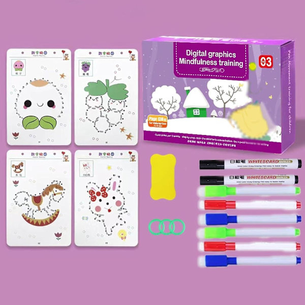 Scribble Smart Workbook Snabbspår Unga Sinnen, Scribble Smart Återanvändbar Arbetsbok, Liten Nyfiken Sinnen Arbetsbok Level 3