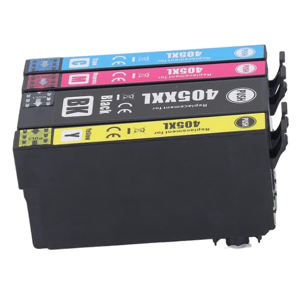 4 STK blekkpatroner Jevn utskrift BK C M Y Skriverblekkpatronsett for WorkForce Pro WF 3820DWF