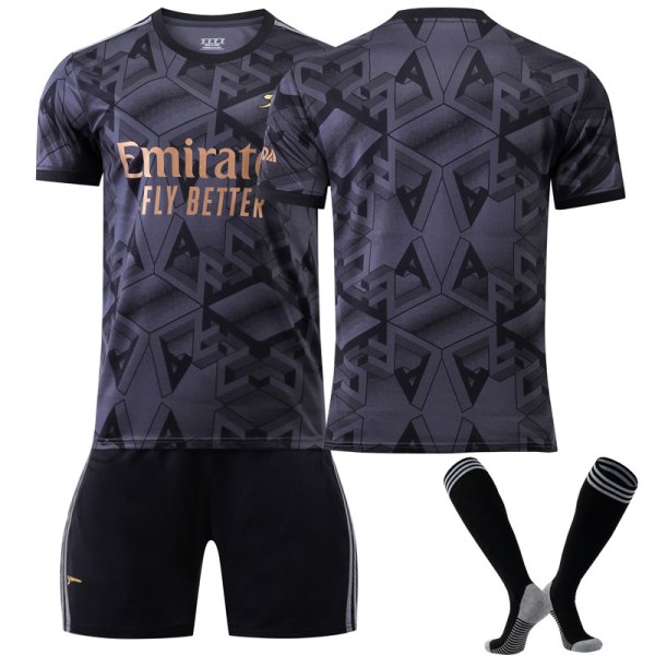 22/23 Nye Arsenal Jerseysett Voksen Fotballtrøye Treningsdrakt SAKA 7 Unnumbered Kids 18(100-110CM)