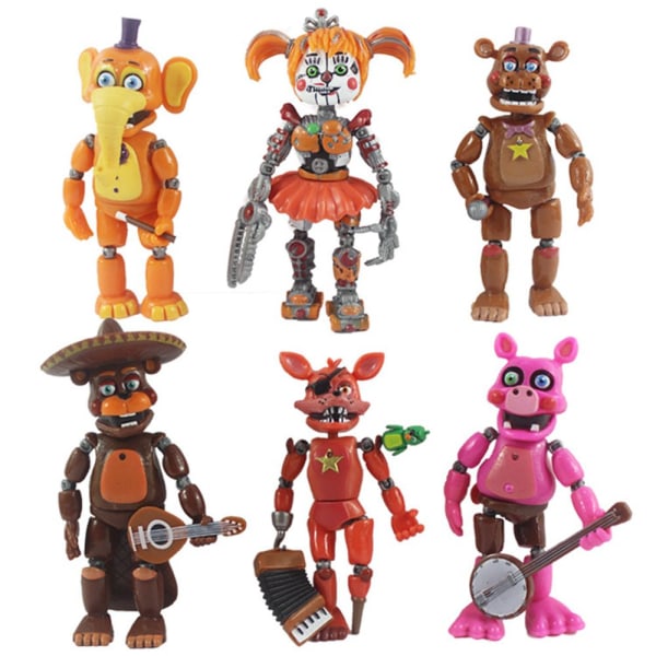 FNAF Legetøj Action Figurer STIL 2 Style 2