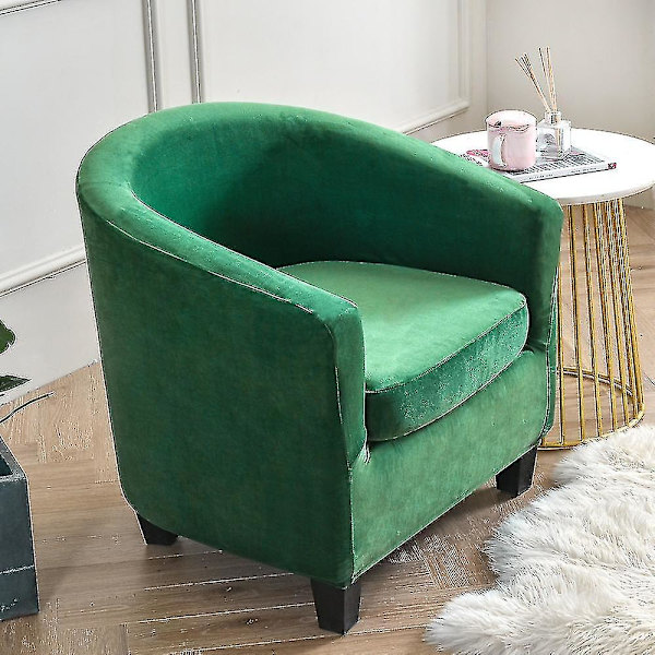 Fåtölj Soffa Överdrag Vardagsrum Fåtölj Säte Överdrag Dark Green