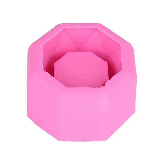 Blomsterpotte Silikonform DIY Hageplanter Sementvase Lysestakeform (BK1130)