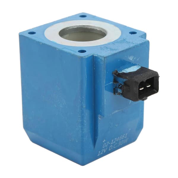 Magnetspole 02 124661 12V 30W Rundstiftventilspole Erstatning for Eaton Magnetventil