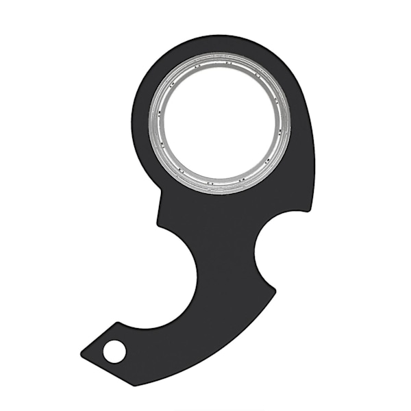Nøglering Fidget Spinner Black