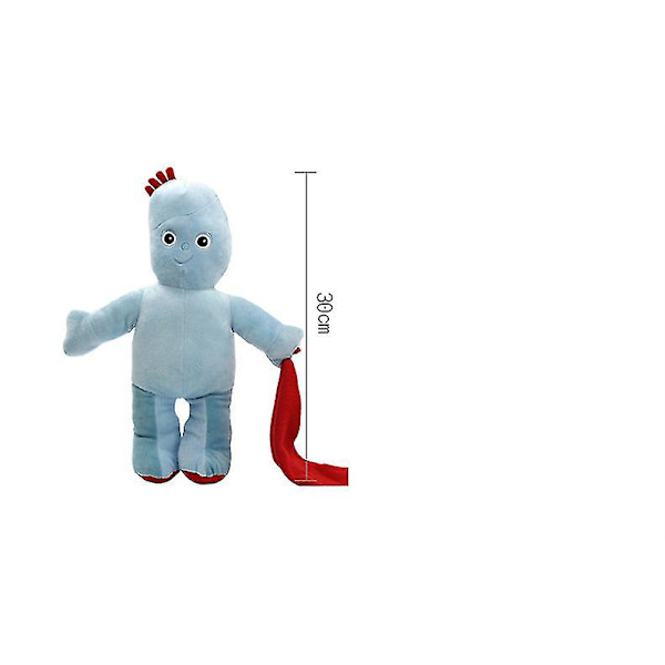30-45 cm barn-tv-tecknad film på natten Trädgård plyschleksaker Söta mjuka stoppade dockor till barnpresent 45cm Iggle Piggle
