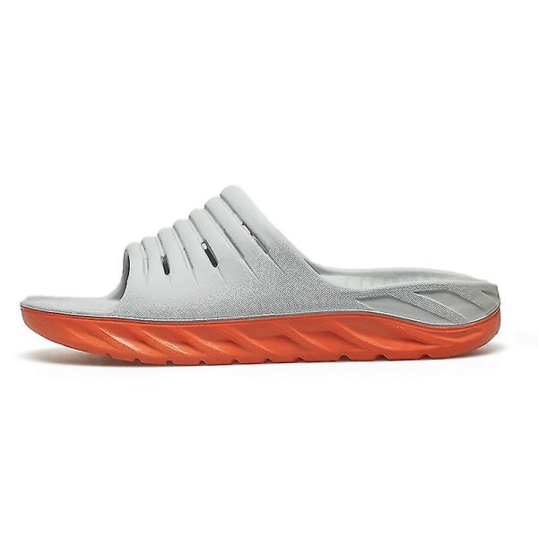 Herre Restitutionssandaler med Komfortabel Plantar Fasciitis Svangstøtte Grå EUR 47 Grå qd Grey EUR 47