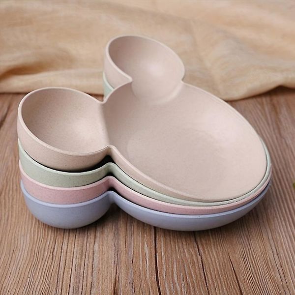 4 kpl, Mikki Vehnäkulho Olkiaterimet Minnie Kulho Lahja Hauska Ruokalautanen Hedelmäkulho Ravintolakäyttöön 4pcs