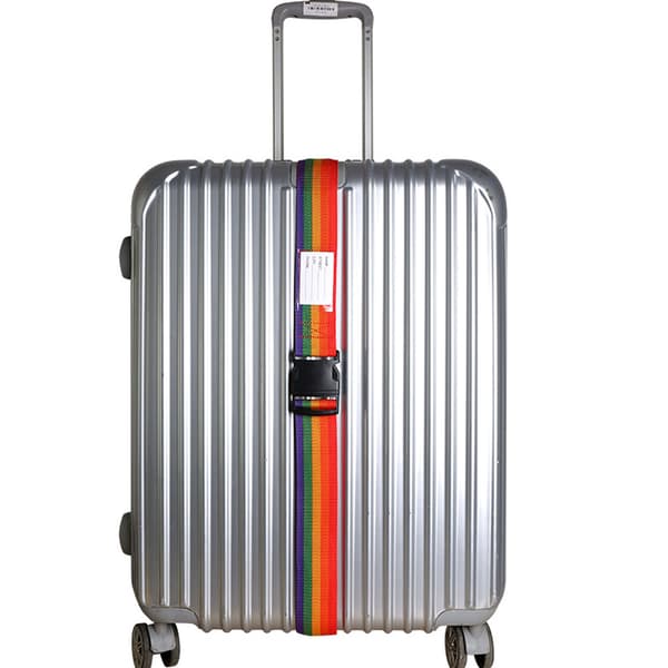 #1 stykke fargerike koffertreimer pakkestropp#