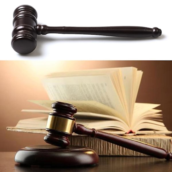 Hammare för domare advokat display klassrum universitet föreningar moot court Hammer