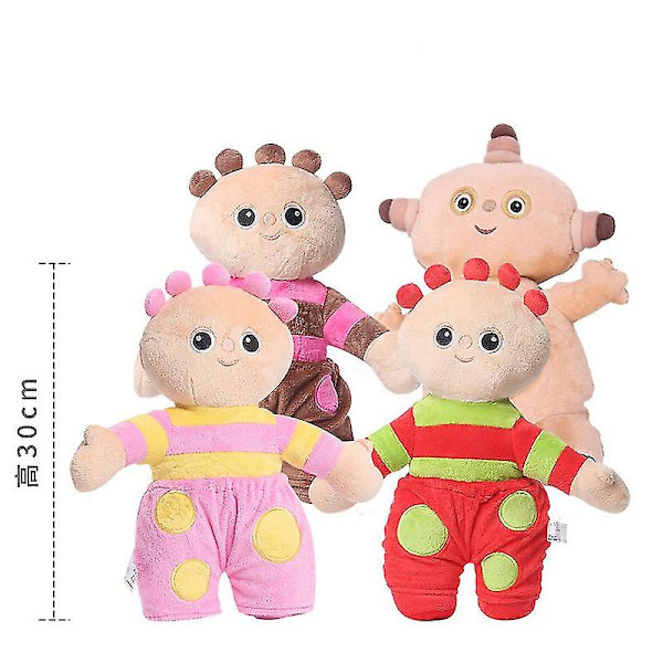 30-45 cm barn-tv-tecknad film på natten Trädgård plyschleksaker Söta mjuka stoppade dockor till barnpresent 45cm Iggle Piggle