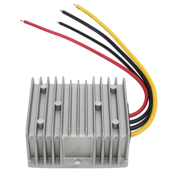 Strømomformer Vanntett 12V til 13,8V 25A Overvåkingsregulator for Bilstrøm 5A 10A