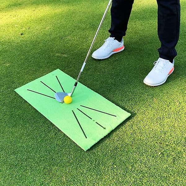 Golf Træningsmåtte Til Swing Golf Træningsmåtte Vattering - qd
