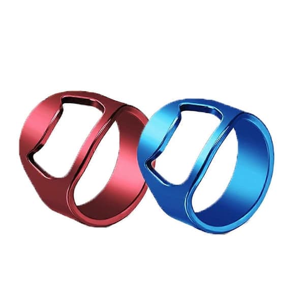 32 kpl baarimikon sormus pullonavaaja ruostumattomasta teräksestä valmistettu sormus pullonavaaja baarimikoille, A