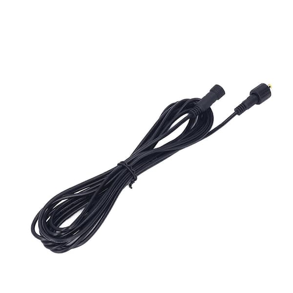 Förlängningskabel för solcellslampa DC5.5x2.1mm 5 meter ledningstråd 12V 24V Universal