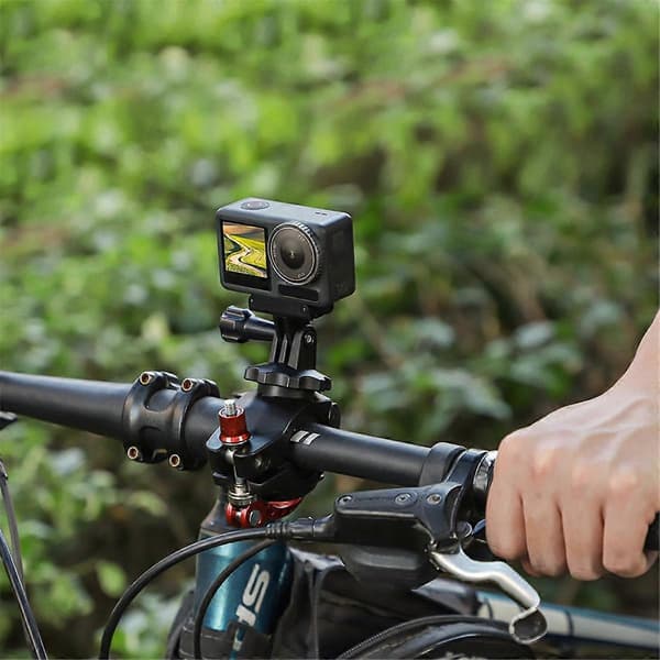 Actionkamerafæste til Action 5 PRO/4/GoPro12 Clip Kamera Bilholder Cykelstativ til Action 5 PRO