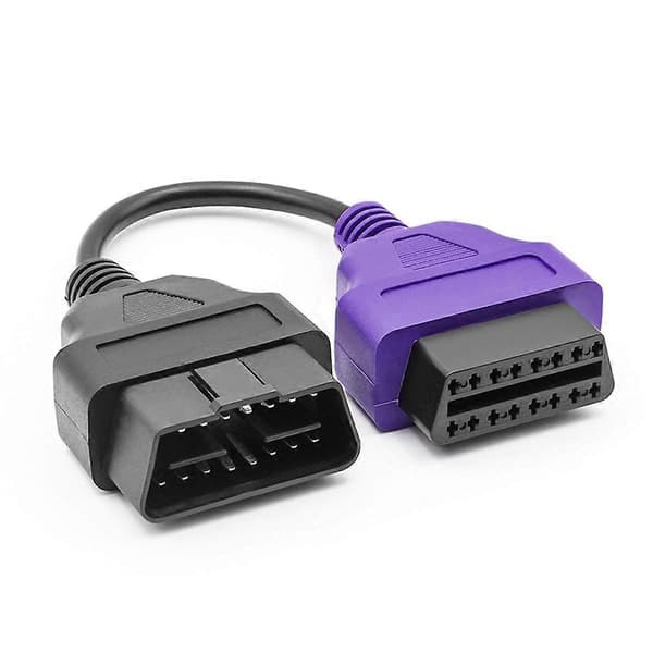 For ECU Scan Adapter OBD OBD2-kontakt OBD2-skanner Diagnostisk kabel for ECU Scan Tool