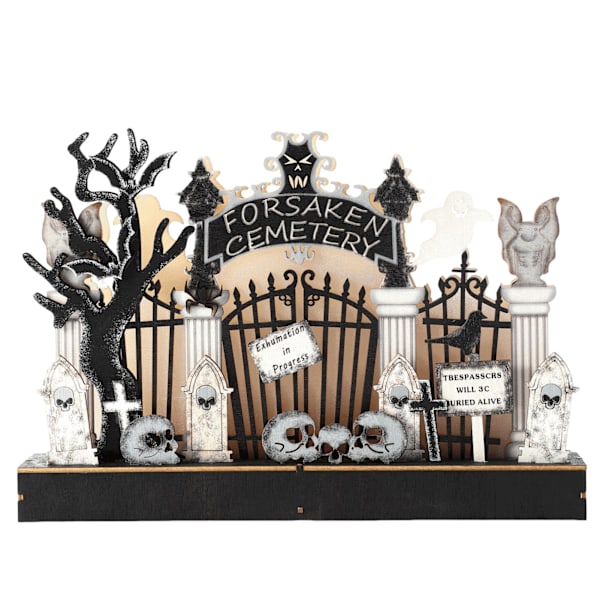 Halloween Ghost Decor Light LED Dødninghode Lys Skremmende Nattlys Dekorasjoner for fester Sammenkomster Bord Skrekk Skull Prop single attribute