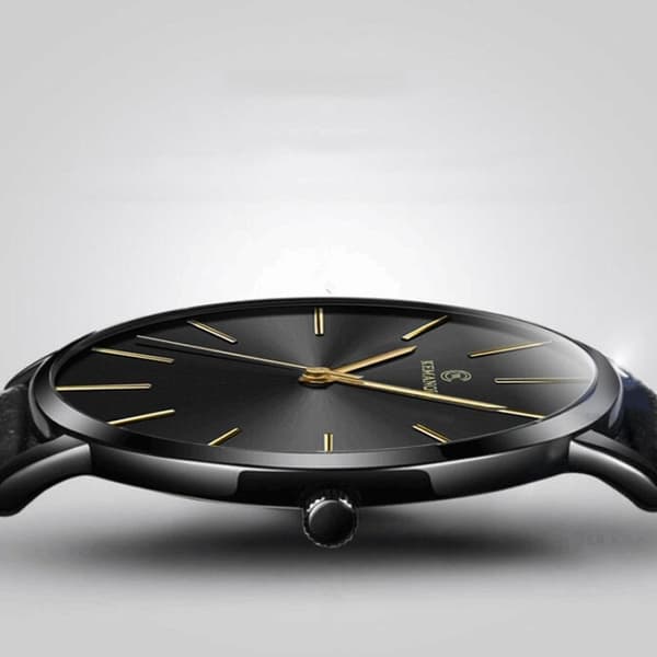 Quartz Ur / Armbåndsur - black