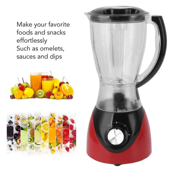 Profesjonell blender 1500ML 300ML 304 rustfrie stålblader Høyeffektsmotor Benkeplateblender
