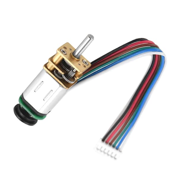 DC6V 2W GBMQ-GM12BY20 girmotor med magnetisk kodet skive Hall-enkoder (6V 70RPM)