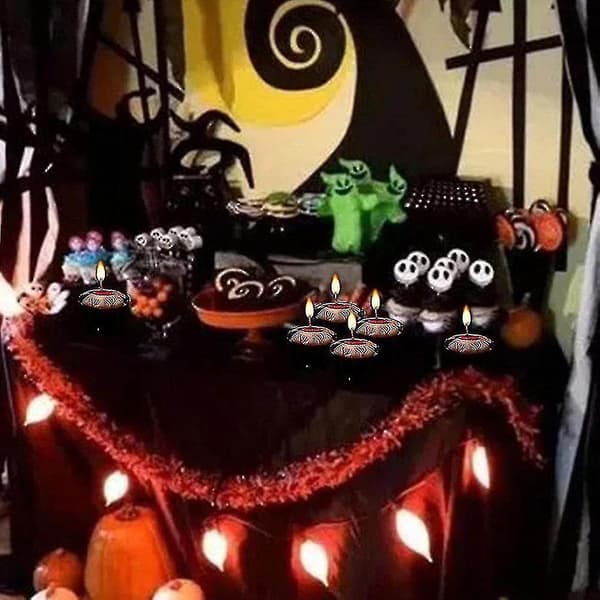 Flydende Øjeæble Lys Til Halloween Ferie Bord Hjemmefest Dekoration A