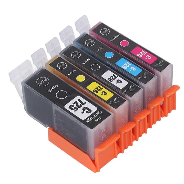 Blækpatron ABS-printerpatron med blæk til PIXMA IP4870 IP4970 IX6560-printer BK BK C M Y