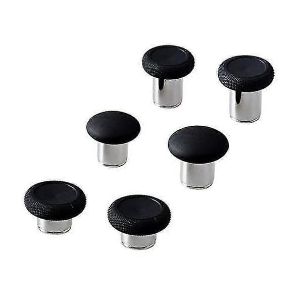 6-i-1 Utbytbara Tumspaksgrepp Ersättningsdelar För One Elite Controller - Svart