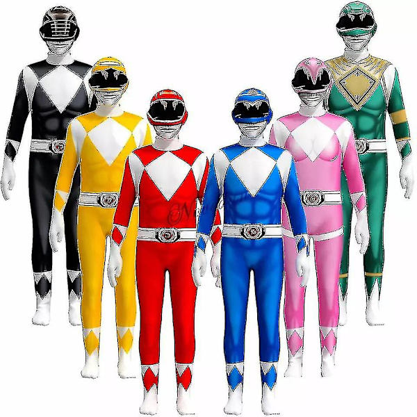 Aikuisten lasten Power Rangers Mighty Morphin red 110