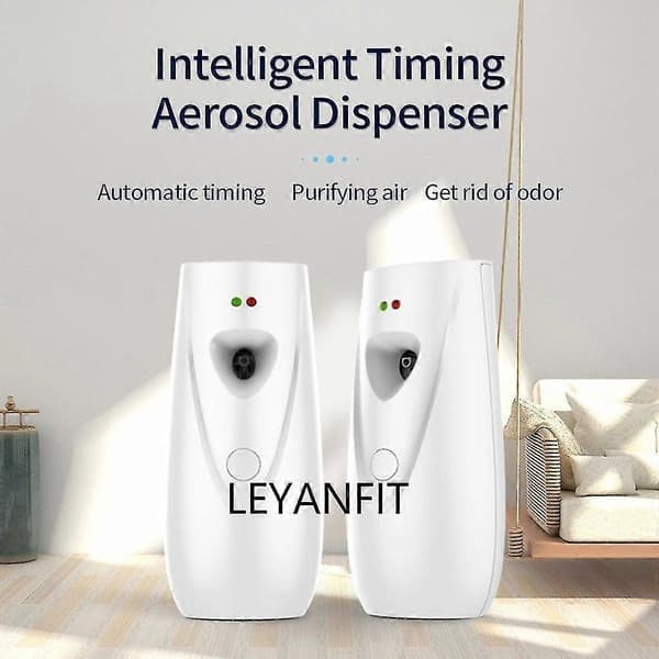 Aerosol Dispenser Luftfrisker Duftspray Dispenser Automatisk Diffuser