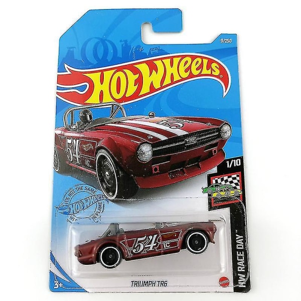 2021 Hot Wheels bilar erbjudande för Lancia Delta Van Toyota Ae86 1/64 metall diecast leksaksfordon 2021-9X TRIUMPH