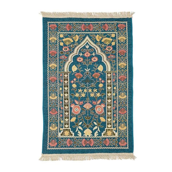 Eid Mubarak muslimsk bønneteppe islamsk bønneteppe brun qd brown