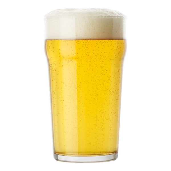 4-pak Ølglas Uprofileret / Glas til Øl - 57cl - 1 Pint