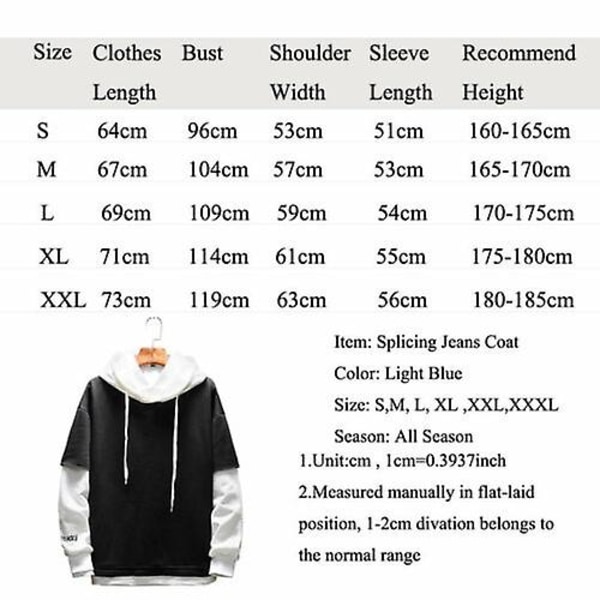 Anime Jujutsu Kaisen Satoru Gojo Hættetrøje Pullover Unisex Sweatshirt M