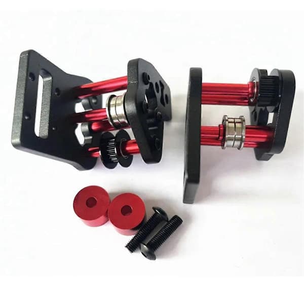 2 stk/sæt X-akse helt metal tomgangsgear sæde/holder til VORON 2.4 R2 / Trident - 3D-printerdele