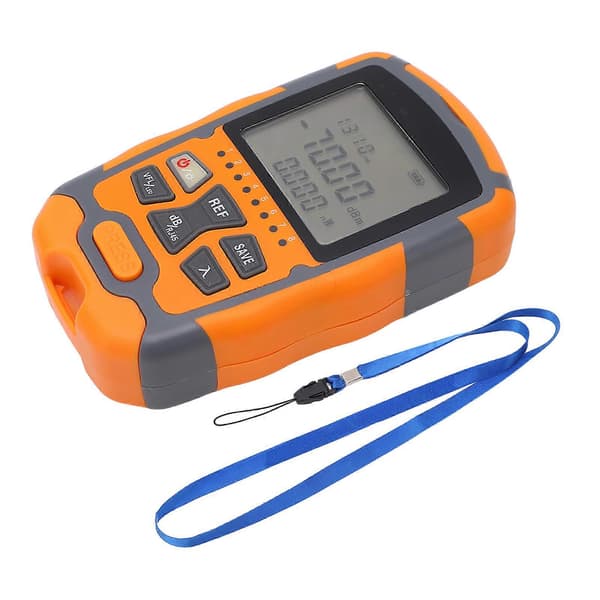 Optisk fiberkraftmåler digitalt display optisk kabeltester ?70~+10dbm for kommunikasjon 1MW
