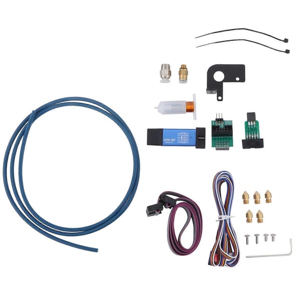 Automatisk nivelleringssensor-kit Transparent uppvärmd bäddmodul 3D-skrivartillbehör